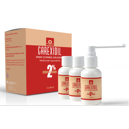 CAREXIDIL 3FL SOLUZ CUT 60ML2%