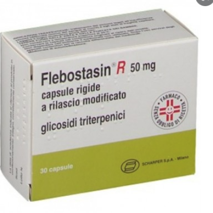 FLEBOSTASIN R 30CPS 50MG RM