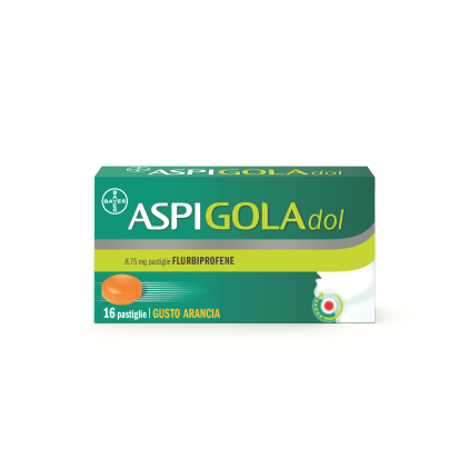 ASPIGOLADOL 16PASTL 8,75MG