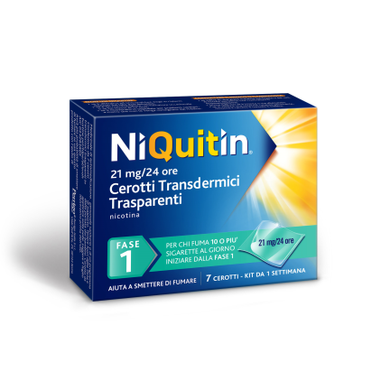 NIQUITIN 7CER TRANSD 21MG/24H