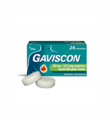 GAVISCON 48CPR MENT250+133,5MG