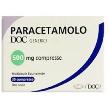 PARACETAMOLO DOC 30CPR 500MG