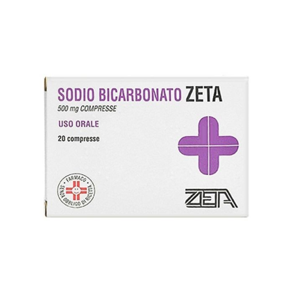 SODIO BICARB 20CPR 500MG