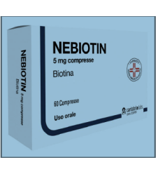 NEBIOTIN 60CPR 5MG