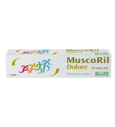 MUSCORIL DOLORE GEL100G 20MG/G