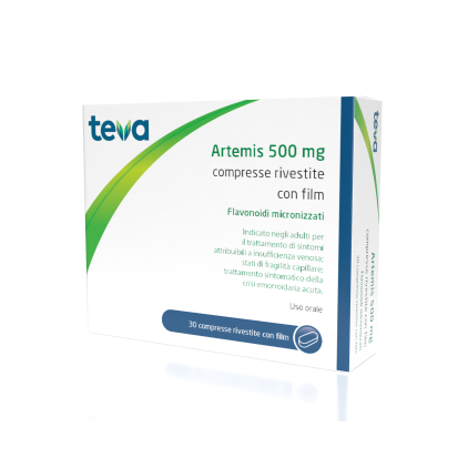 ARTEMIS 30CPR RIV 500MG