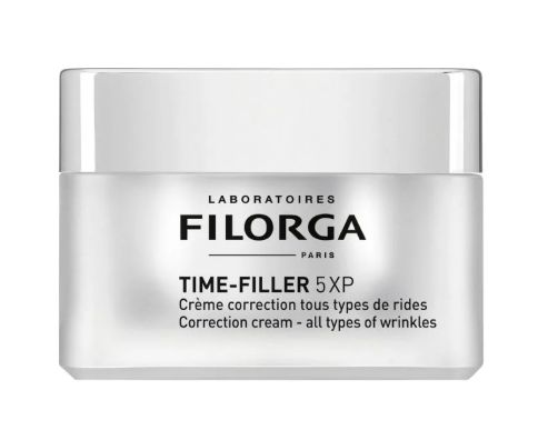 Filorga Time-Filler 5XP Crema - Filorga - 50 ml - Crema correttiva antirughe per viso e collo, adatta a tutti i tipi di pelle