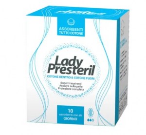 LADY PRESTERIL 10 ASSORBENTI GIORNO ALI RIPIEGATI