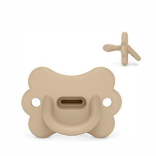 SUAVINEX SUCCHIETTO SILICONE XS PRO BUTTERFLY 6-18 MESI BEIGE