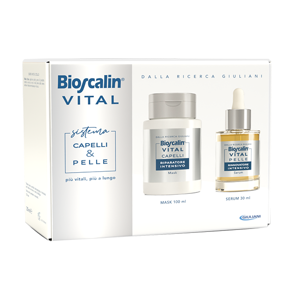 BIOSCALIN VITAL COFANETTO MASCHERA 100ML + SIERO 30ML