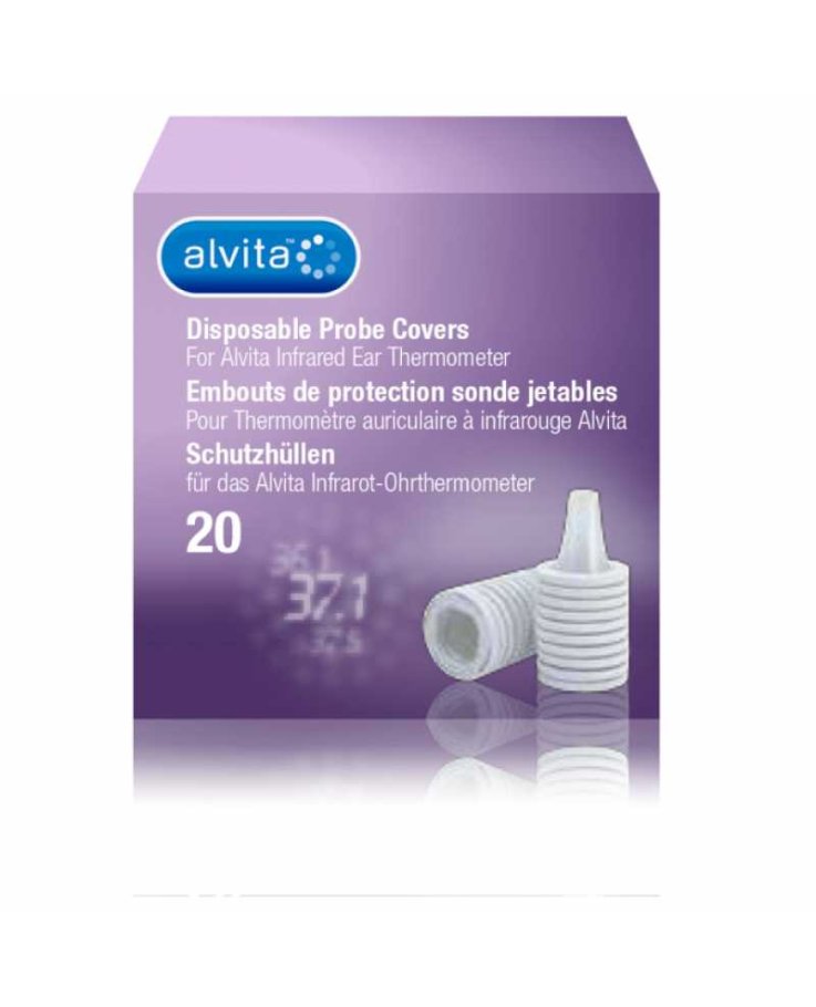 ALVITA COPRI SONDA USA E GETTA PER TERMOMETRO INFRAROSSI 20 PEZZI