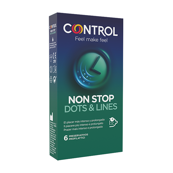CONTROL Non Stop Dots&Lines 6 pezzi