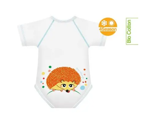 BODY 0-36 MESI BIO COTONE 4 STAGIONI SLOW FRIENDS RICCIO