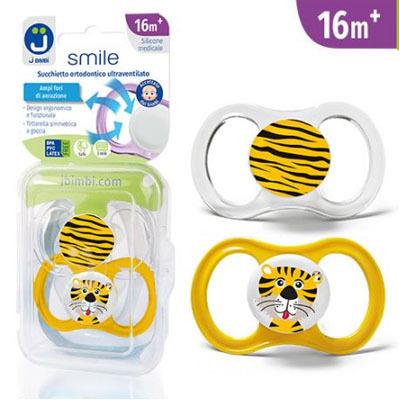 J BIMBI SMILE SUCCHIETTO 16 MESI+ TIGRE 2 PEZZI