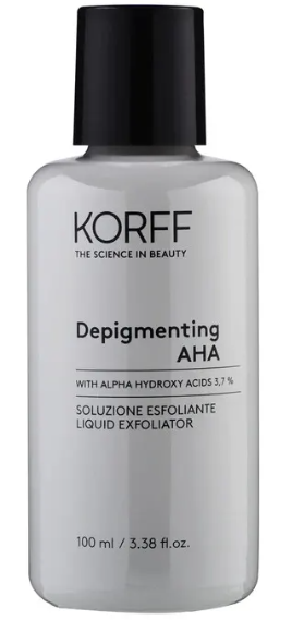 KORFF DEPIGMENTING AHA SOLUZIONE ESFOLIANTE DEPIGMENTANTE 100ML