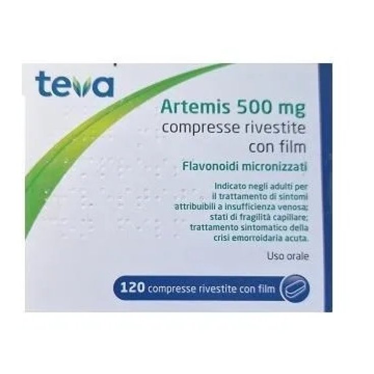 ARTEMIS 120 COMPRESSE RIVESTITE 500MG