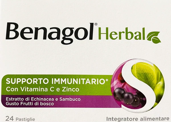 BENAGOL Herbal 24 Pastiglie Frutti di Bosco