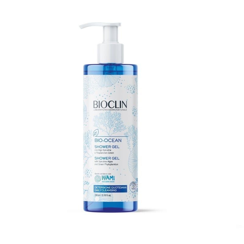 BIOCLIN BIO OCEAN SHOWER GEL 390ml Detergente corpo delicato per uso frequente