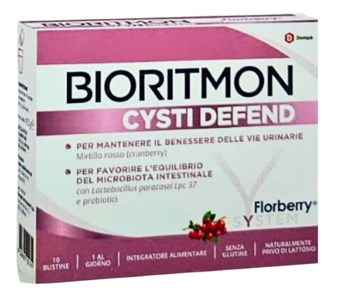 Byoritmon Cysti Defend 10 bustine - Integratore per le Vie Urinarie