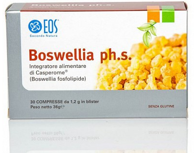 EOS BOSWELLIA PH. S. 30 COMPRESSE - Per artrosi, bronchite asmatica, infiammazioni intestinali