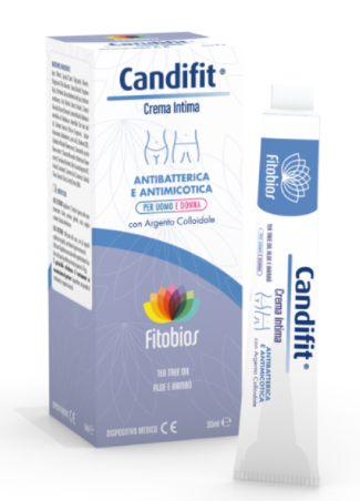 CANDIFIT Crema Intima antimicotica antibatterica 30ml + 6 Applicatori monouso