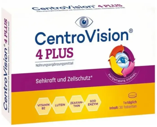 CENTROVISION 4 Plus 30 Tavolette - Integratore per il benessere degli occhi