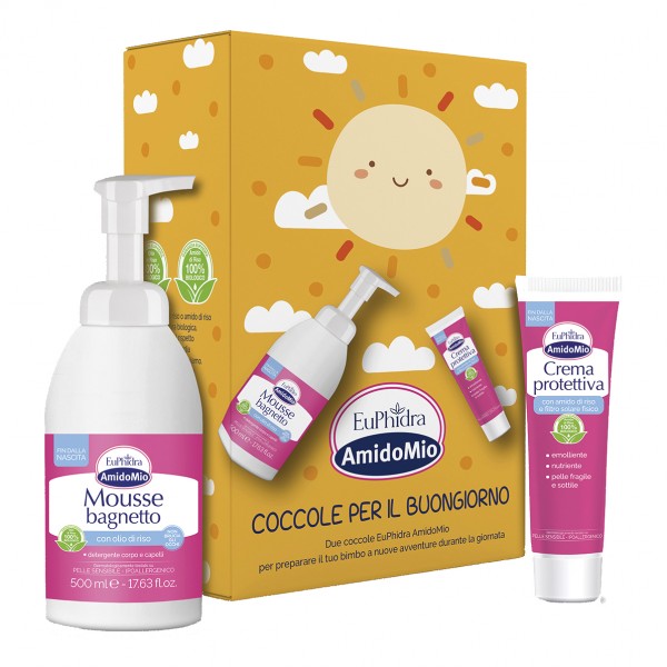 EUPHIDRA BOX AMIDOMIO COCCOLE PER IL BUONGIORNO COFANETTO