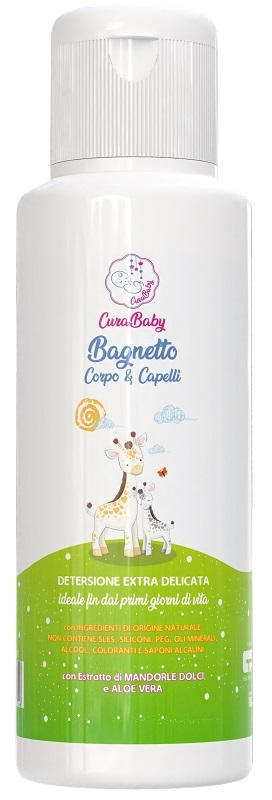 CURABABY BAGNETTO CORPO & CAPELLI DETERGENTE BIMBI 100ML
