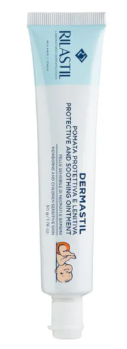 Dermastil Pomata NG Rilastil 50g - Pomata Protettiva Lenitiva per Dermatiti da Pannolino