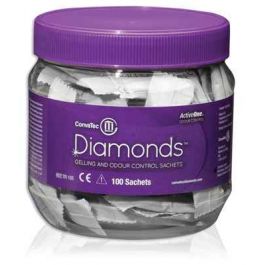 DIAMONDS Bustine Gelificanti Anti Odore 100 Pezzi