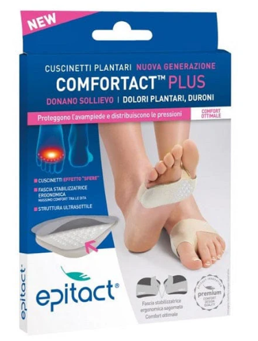EPITACT Cuscinetto New Comfortact Plus Sollievo Dolori Plantari Taglia S