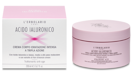 L'Erbolario - Crema Corpo Acido Ialuronico Idratazione Intensa A Tripla Azione 200ml
