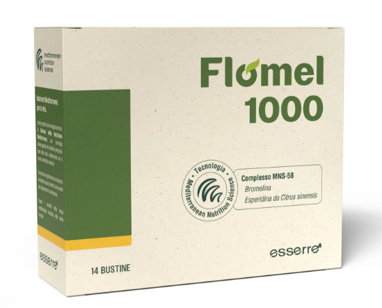 FLOMEL 1000 14 BUSTINE - Integratore per il drenaggio dei liquidi e a sostegno del microcircolo