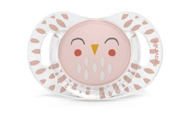 BONHOMIA SUCCHIETTO SILICONE +18 MESI SX PIUMA ROSA