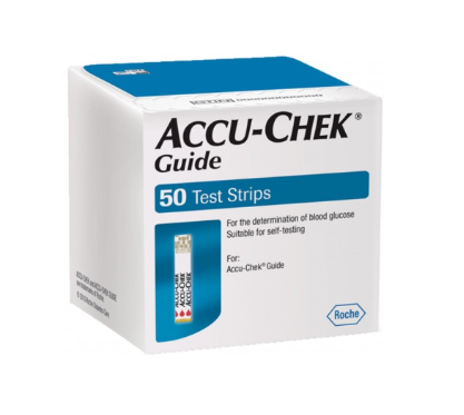 ACCUCHEK GUIDE 50 STRISCE