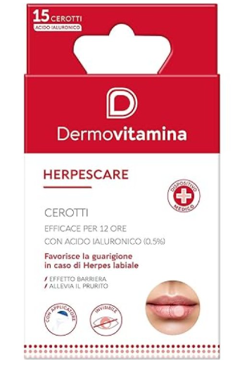 DERMOVITAMINA HERPESCARE 15 Cerotti per herpes labiale