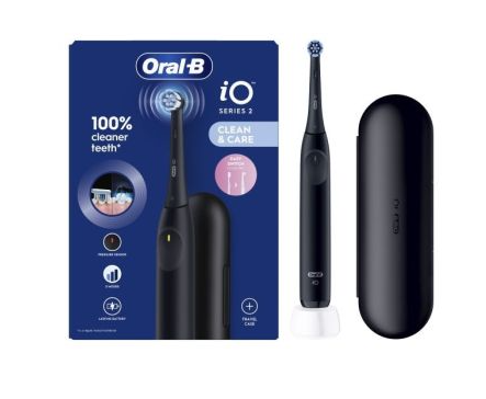 ORAL-B IO 2 Power Night Nero + Custodia da viaggio