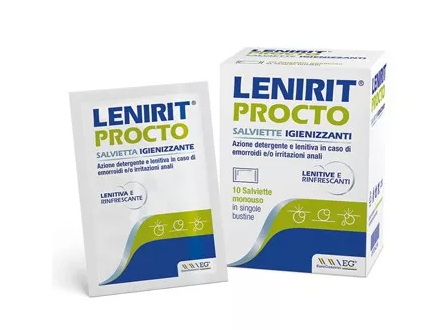 LENIRIT PROCTO SALVIETTE 10 Pezzi