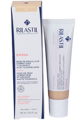 RILASTIL FONDOTINTA CORRETTIVO LENITIVO 02 Alta Tollerabilità 30ml