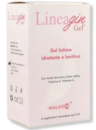 LINEAGIN Gel Intimo 6 Applicatori 5ml