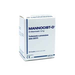 Mannocist-D-Krymi-14 bustine 2g-Integratore per la prevenzione delle infezioni urinarie