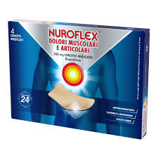 NUROFLEX DOLORI MUSCOLARI 4 CEROTTI 200MG