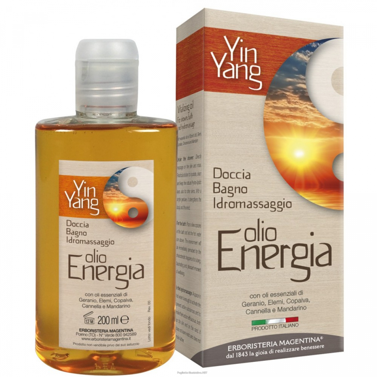 OLIO YIN-YANG Energia 200ml