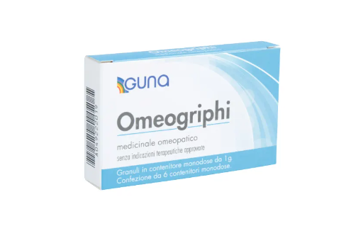 OMEOGRIPHI 6 FLACONCINI MONODOSE 1G