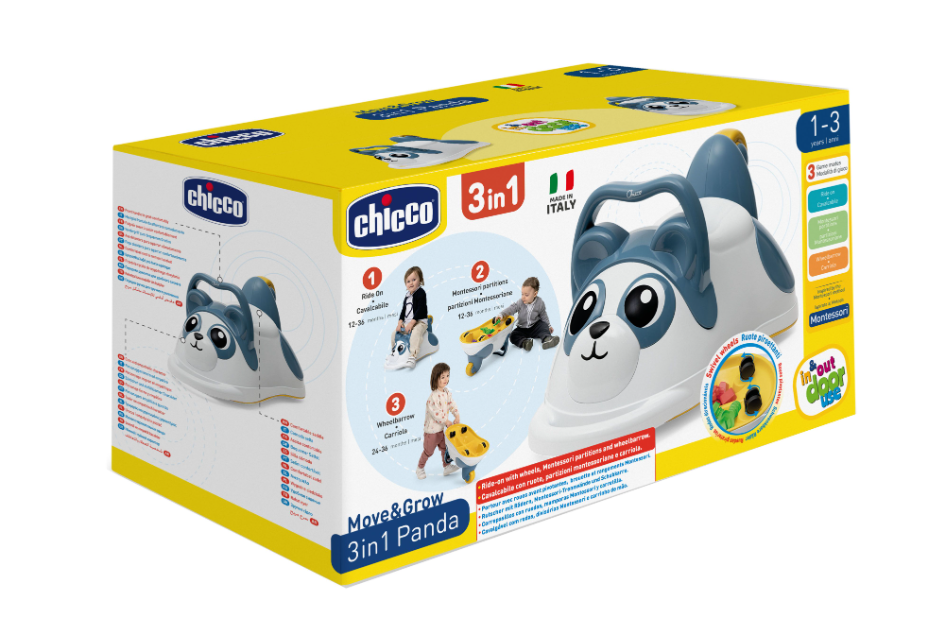 CHICCO Gioco Panda 3in1