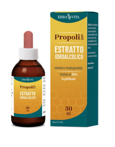 Propoli EVSP Estratto Idro No Alcool - Integratore Sistema Immunitario 30ml