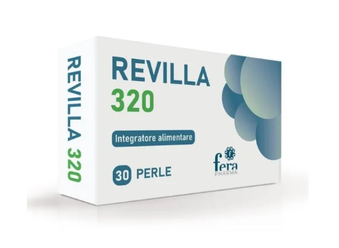 Revilla 320 - Integratore Alimentare per Prostata 30 Perle