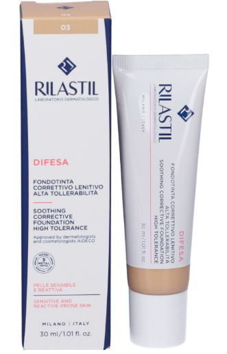 Rilastil Difesa - Fondotinta Correttivo Lenitivo colore 03 30ml