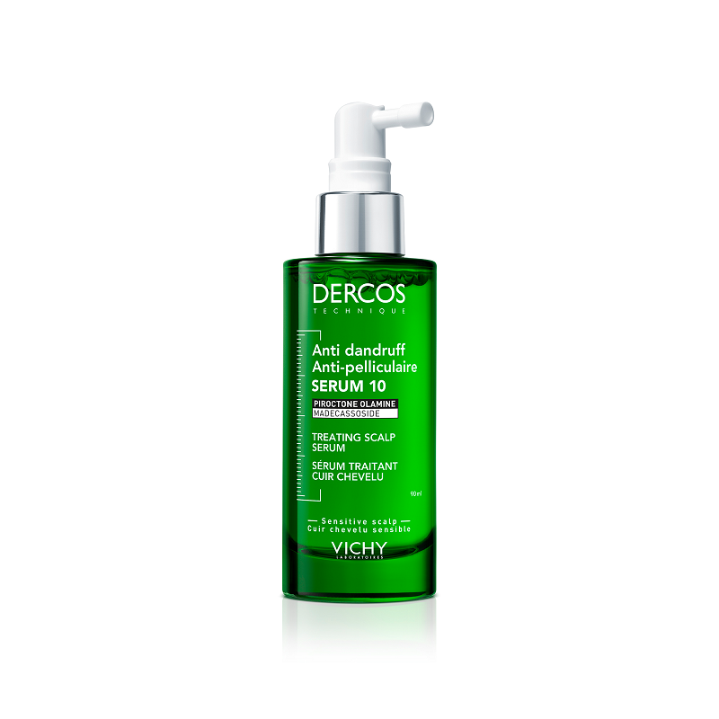 Dercos Technique Anti-Dandruff Serum 10 Vichy 90ml - Siero Senza Risciacquo per Cuoio Capelluto con Forfora e Problemi Associati