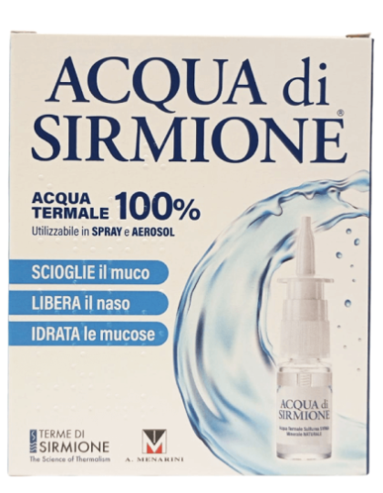 ACQUA SIRMIONE MINERALE NATURALE 15ML 6 FIALE